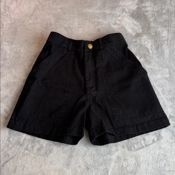 NWOT Big Bud Press Work Shorts Black Size Small Unisex - Picture 3 of 11